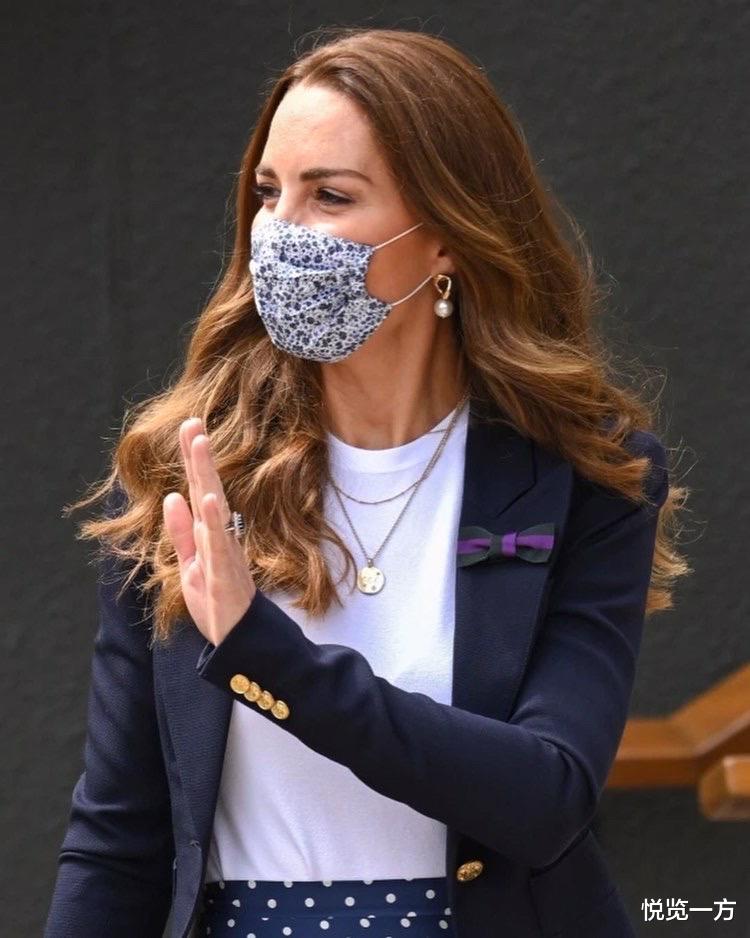 凯特出席温网公开赛,凯特最新红着装