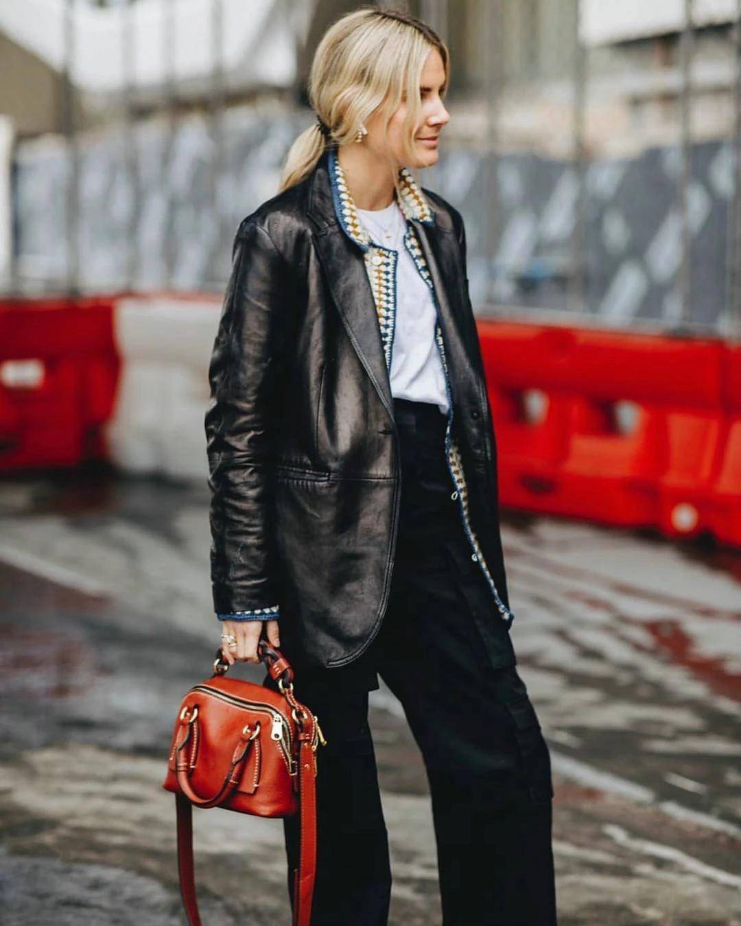 万能黑西装穿搭攻略,万能色黑色