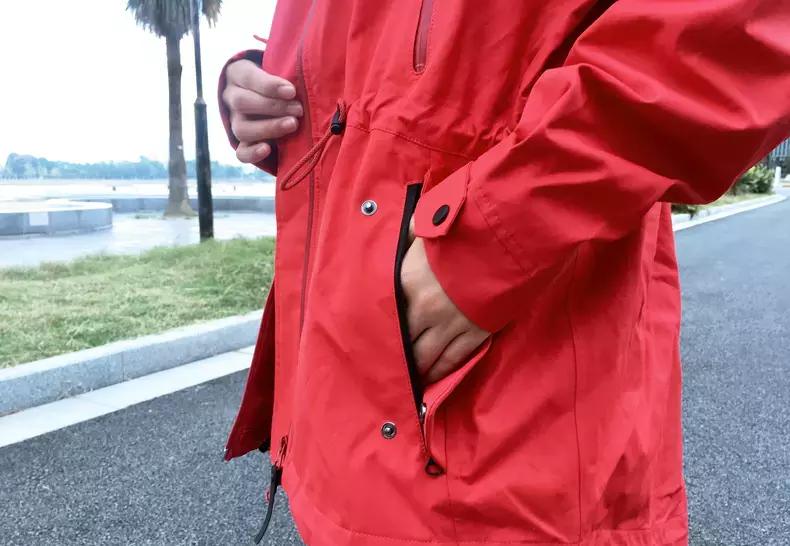 冲锋衣也要修身好看！红色才是最撩人的配色哦