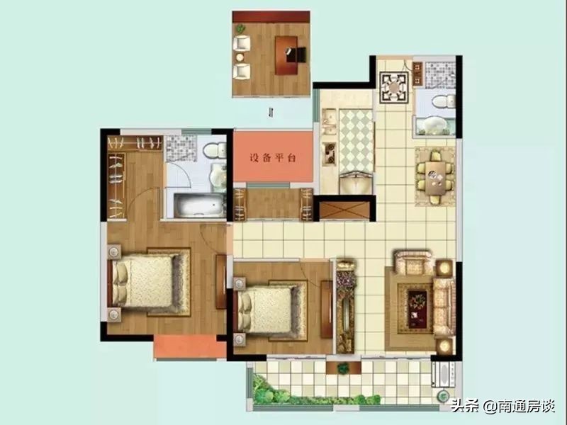 盘点南通的六大奇葩户型，你的小区中招了吗？