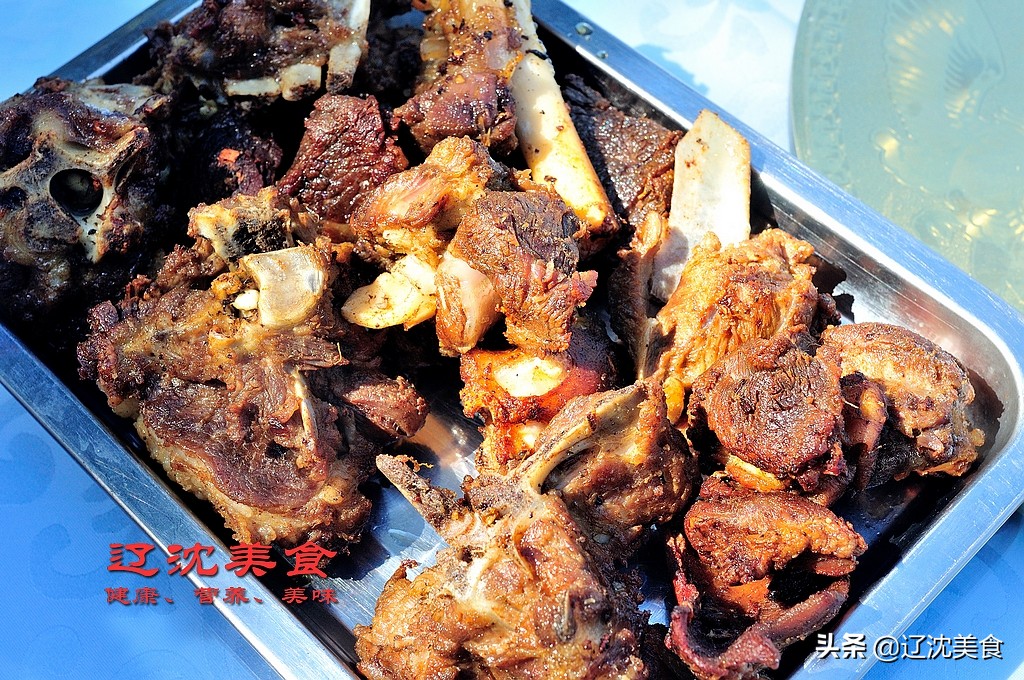 沈阳棋盘山满族风情村烤全羊,沈阳棋盘山莲花炖鱼馆烤全羊