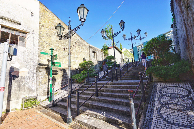 澳门是一个充满异国情调的地方,享受澳门满满的葡国风情