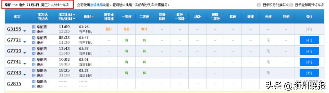 阜阳长途高铁最新信息,阜阳高铁最新消息时刻表