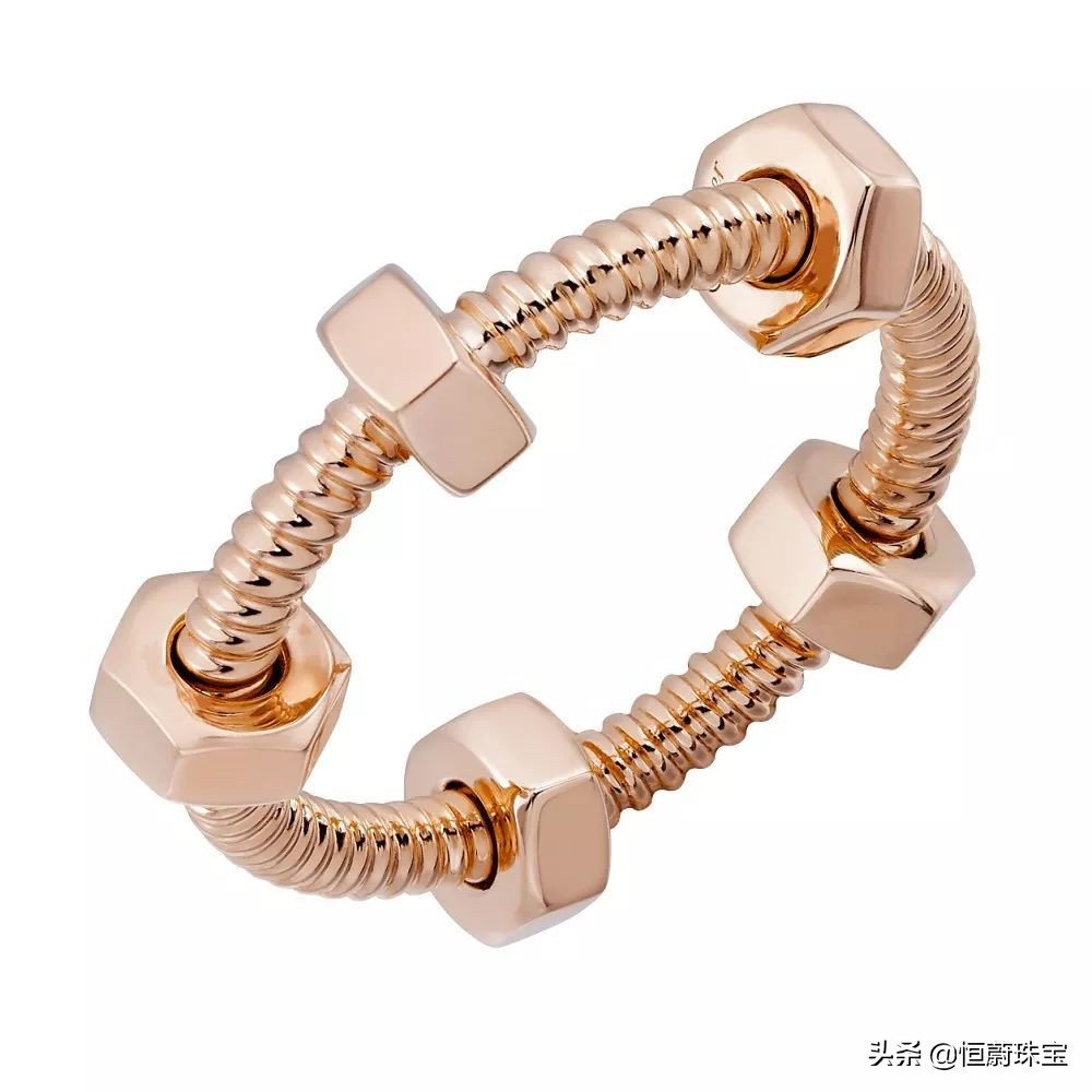 卡地亚螺丝手镯山寨,卡地亚手镯螺帽