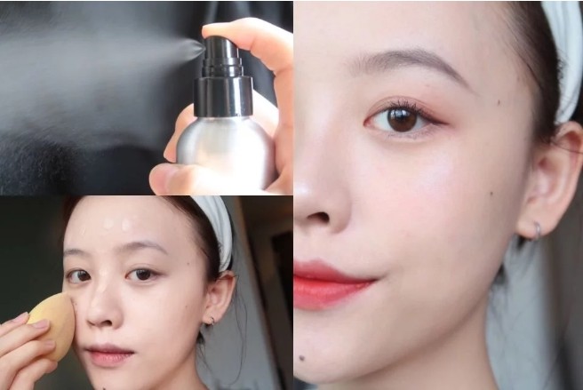 底妆教程定妆喷雾推荐,韩系底妆教程定妆喷雾