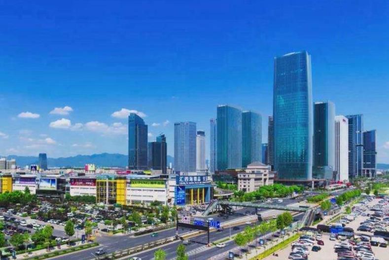 看下义乌城市的全景,浙江义乌城市建设视频