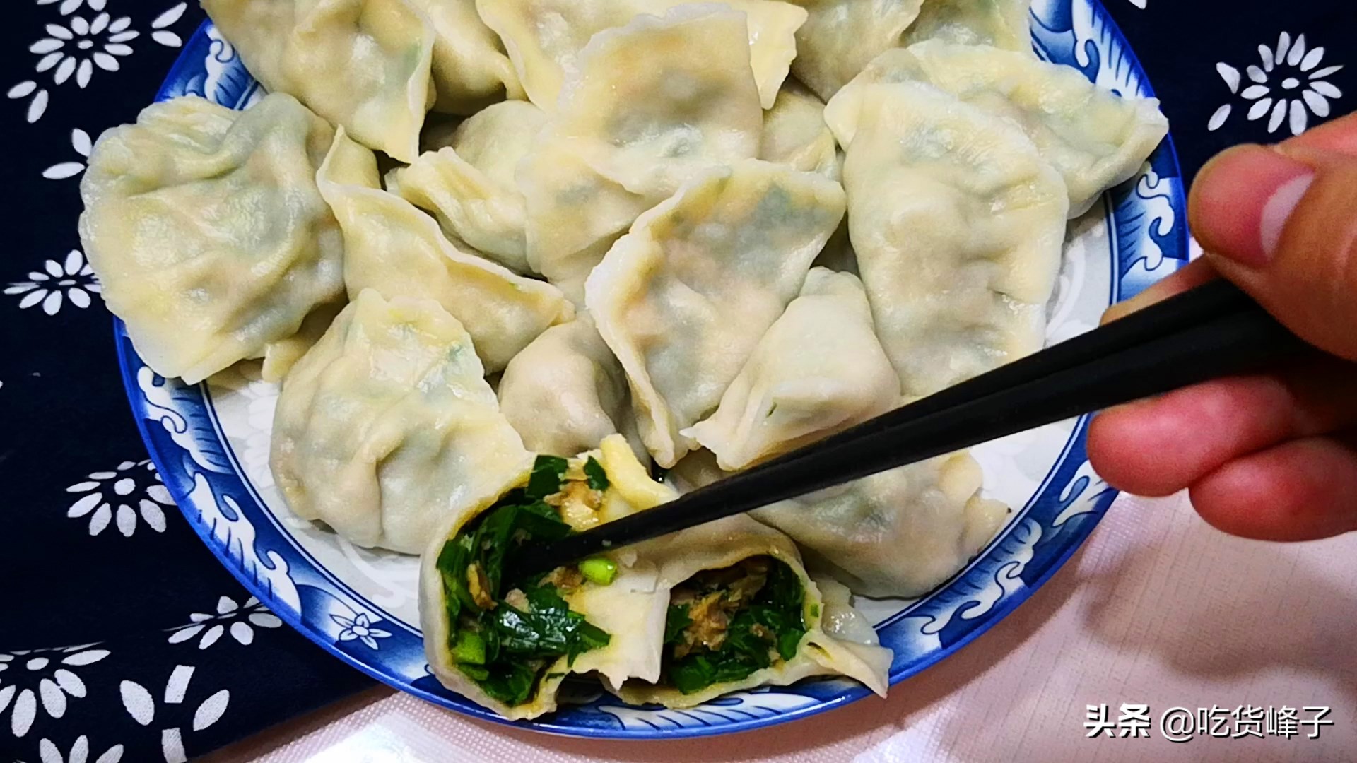 韭菜猪肉饺子馅调法不放鸡精味精,包韭菜饺子放什么调料好吃