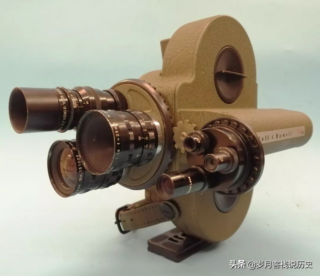 收藏古董摄影机,古董电影摄影机