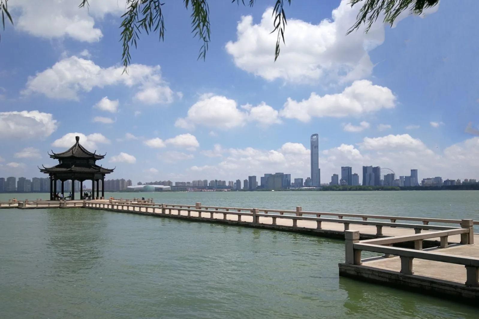 苏州金鸡湖景区打卡推荐,苏州金鸡湖风景区评价