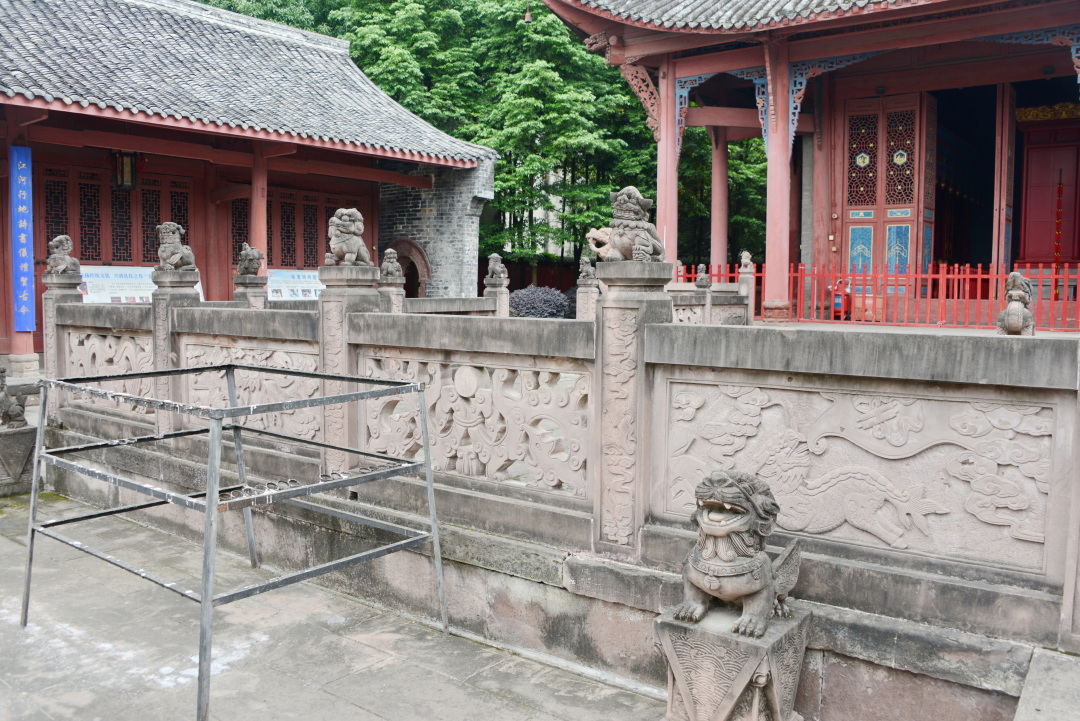 广汉孔庙祈福,广汉文庙大成殿