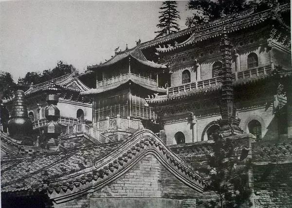 100年前中国风景建筑老照片,两亿多年前的景观