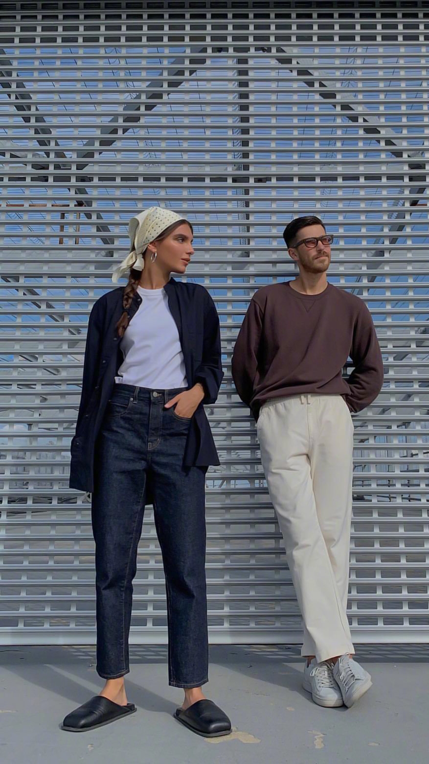 街拍情侣穿搭秀恩爱,情侣街拍秀恩爱穿搭