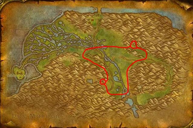 魔兽世界怀旧服采矿1-300速成,怀旧服采矿1-300攻略矿石分布图