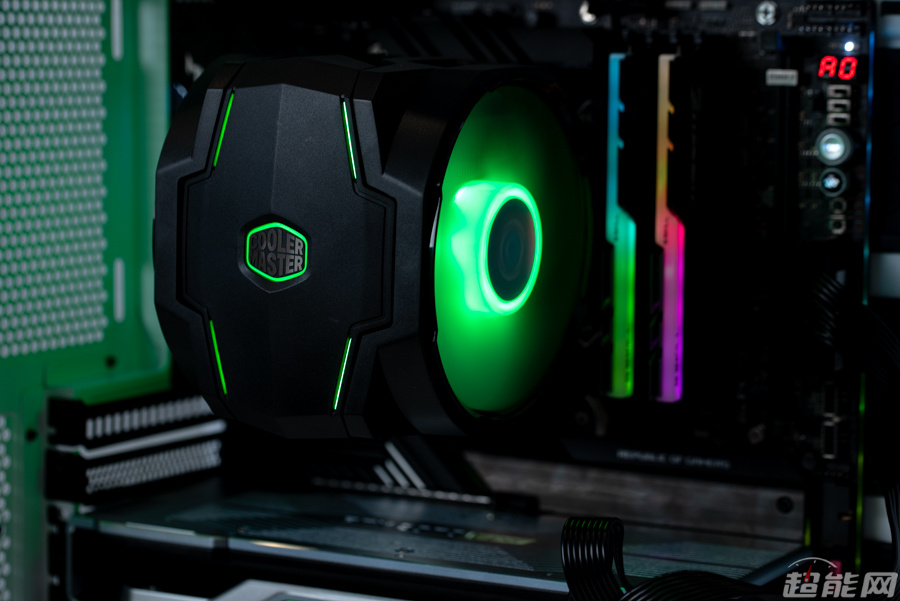 酷冷至尊T610PARGB风冷散热器评测：炫光潮流的拥护者