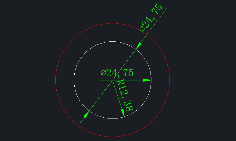 cad直径标注怎么设置成水平,cad标注不显示直径符号怎么办