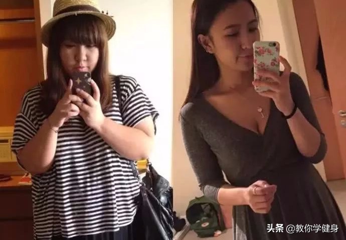 大胖妞运动减肥,胖妞健身蜕变