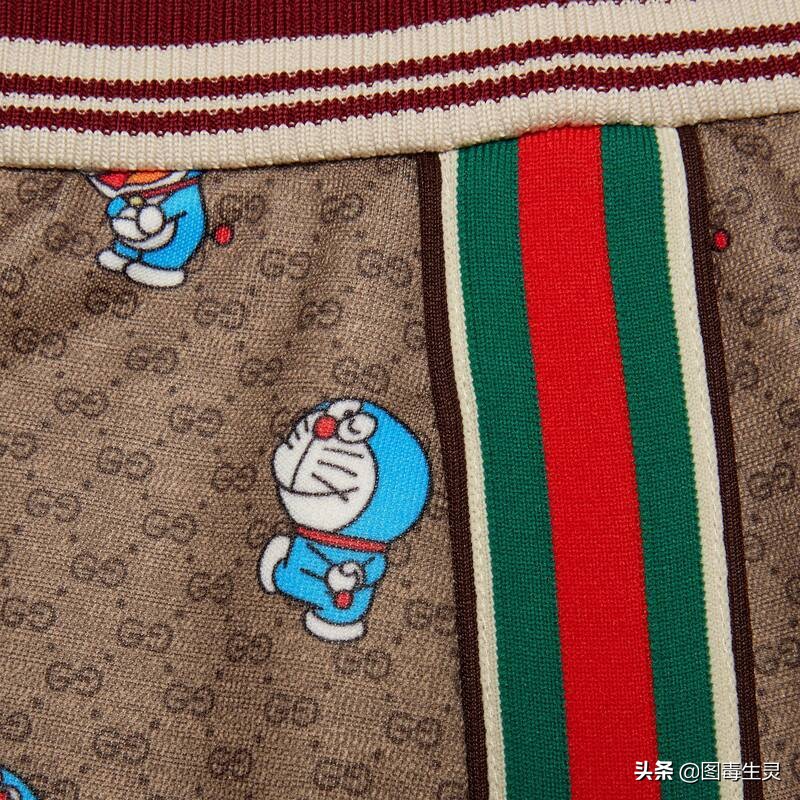 蓝胖子哆啦a梦的图片,哆啦a梦古驰联名蓝胖子