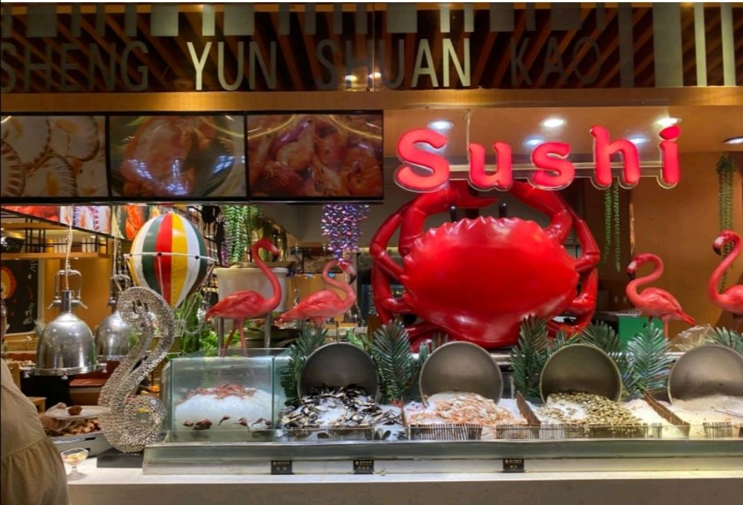 西安红透天自助涮烤,西安盛运涮烤自助