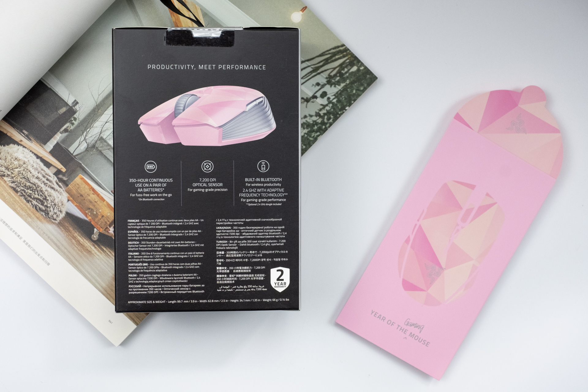 razer雷蛇刺鳞树蝰蓝牙无线双模,雷蛇razer标准版哪个颜色好看