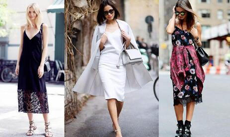 吊带裙怎么样穿才好看,吊带裙怎么穿都好看