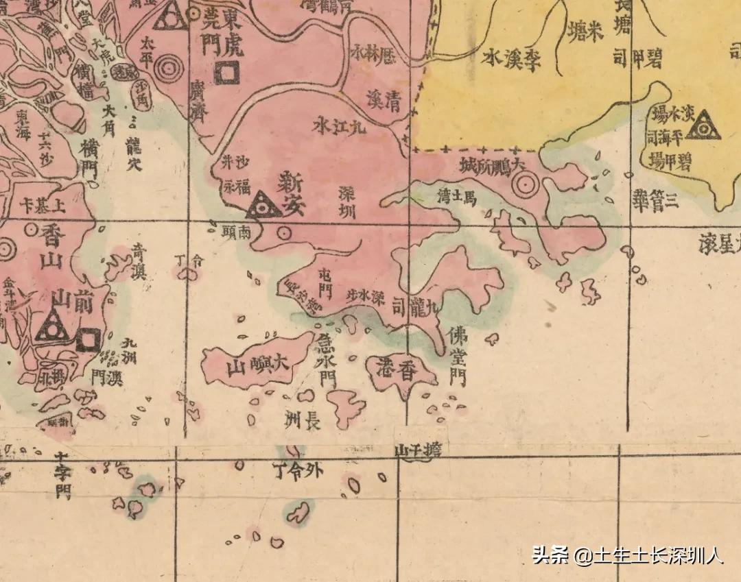 这些深圳老地图，见过一张就算你厉害