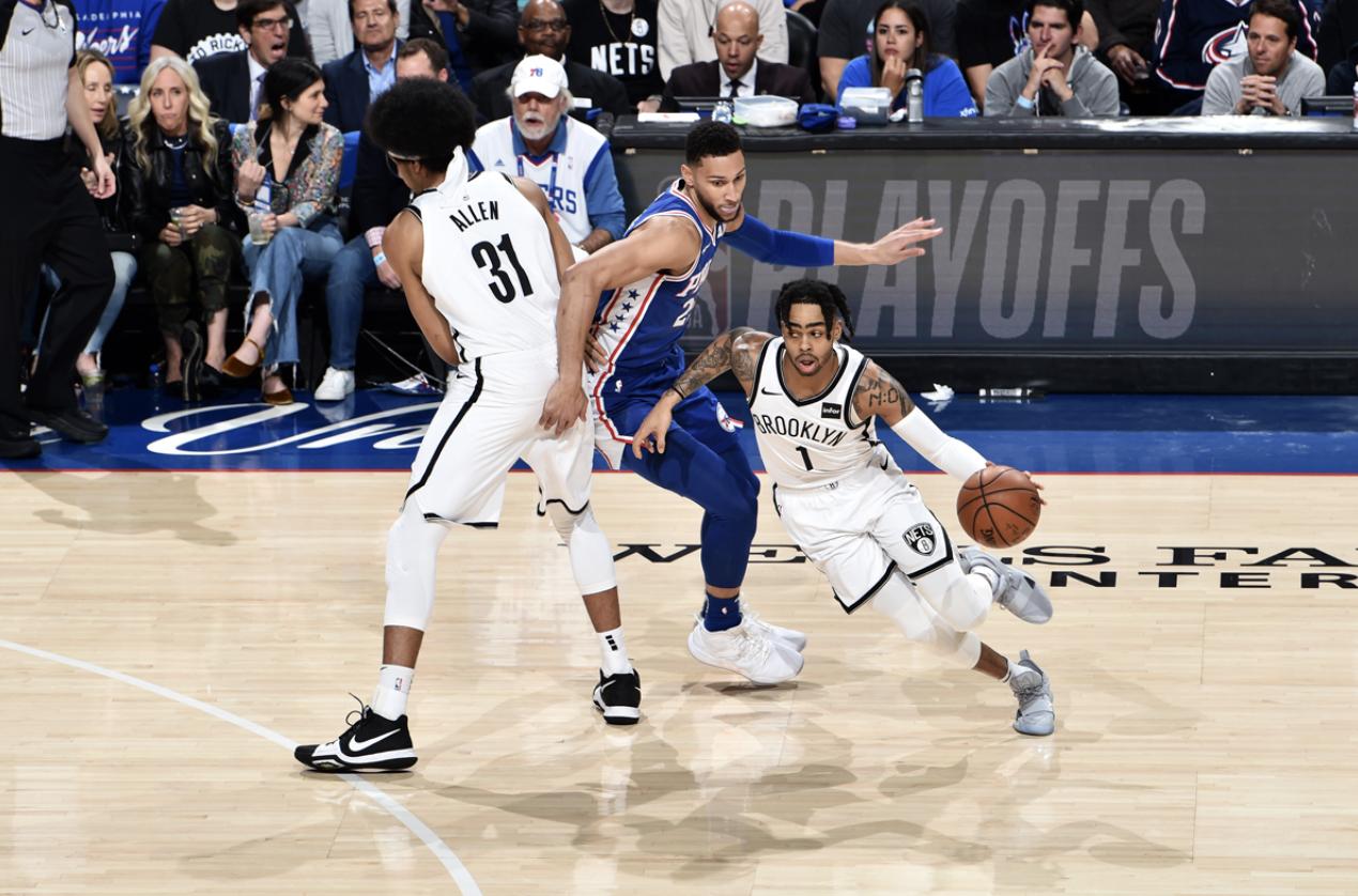 恩比德被篮网打哭,恩比德隔扣篮网险些受伤