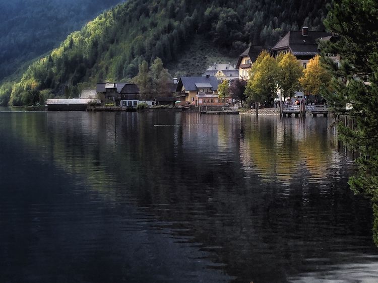 瑞士最美湖畔小镇,奥地利里最美的小镇