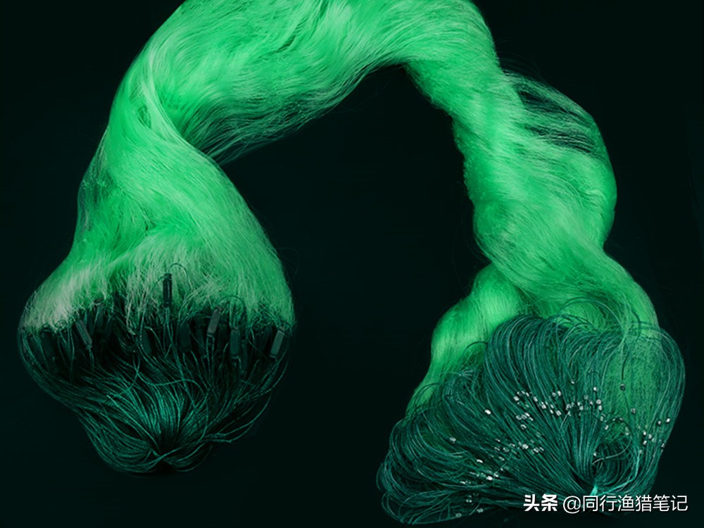 粘网捕鱼怎样下网小河,粘网捕鱼怎样下网分解图