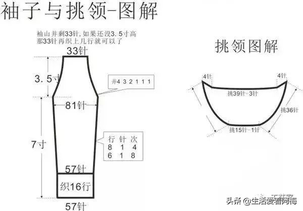 钩编儿童长袖连衣裙,儿童连衣裙钩针编织教程