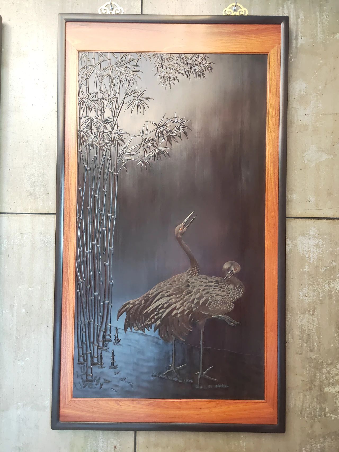 工笔檀雕作品图片,薛爱民红木雕刻技艺