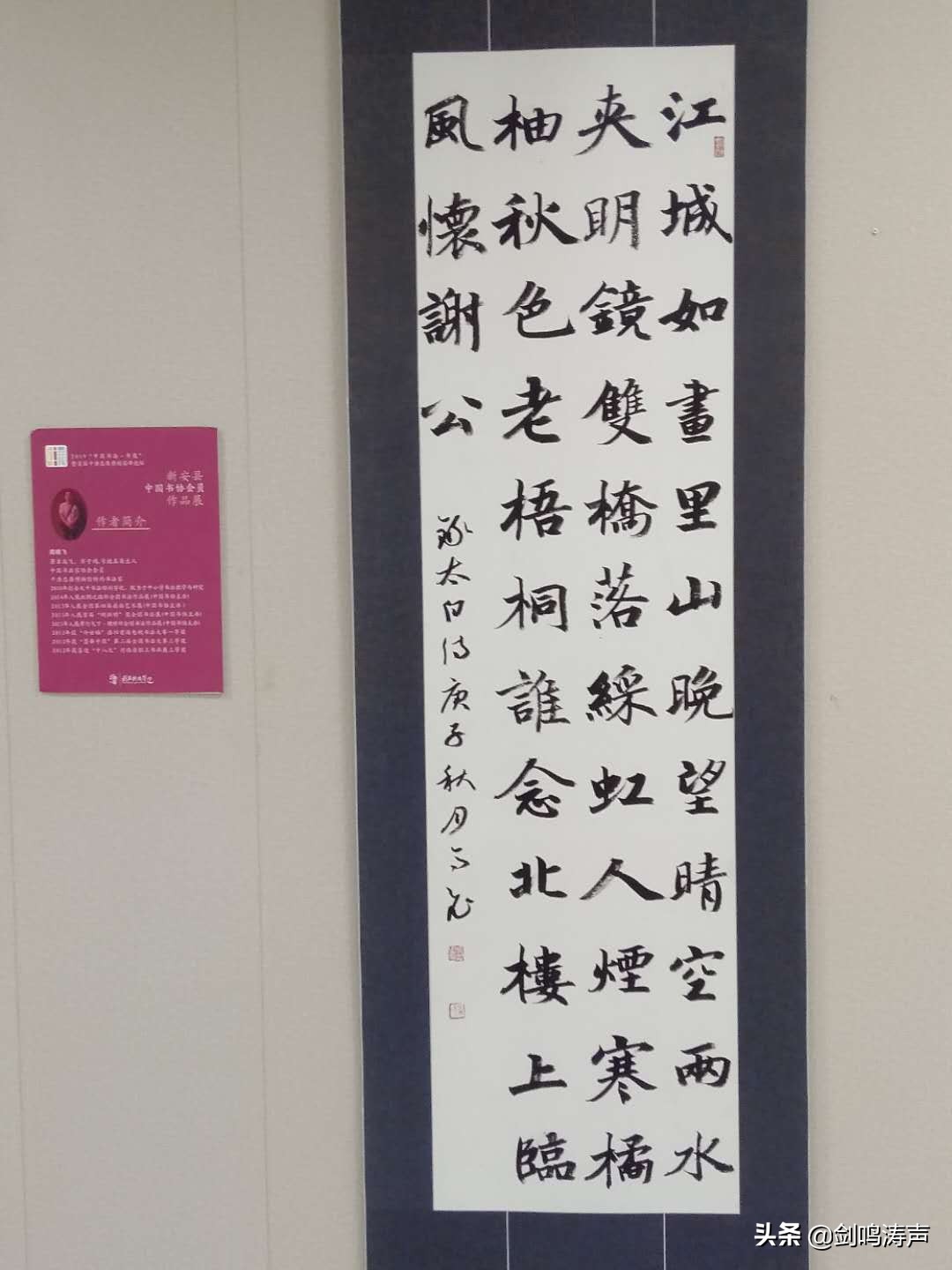 “2019中国书法•年展”之新安县中国书协会员作品展