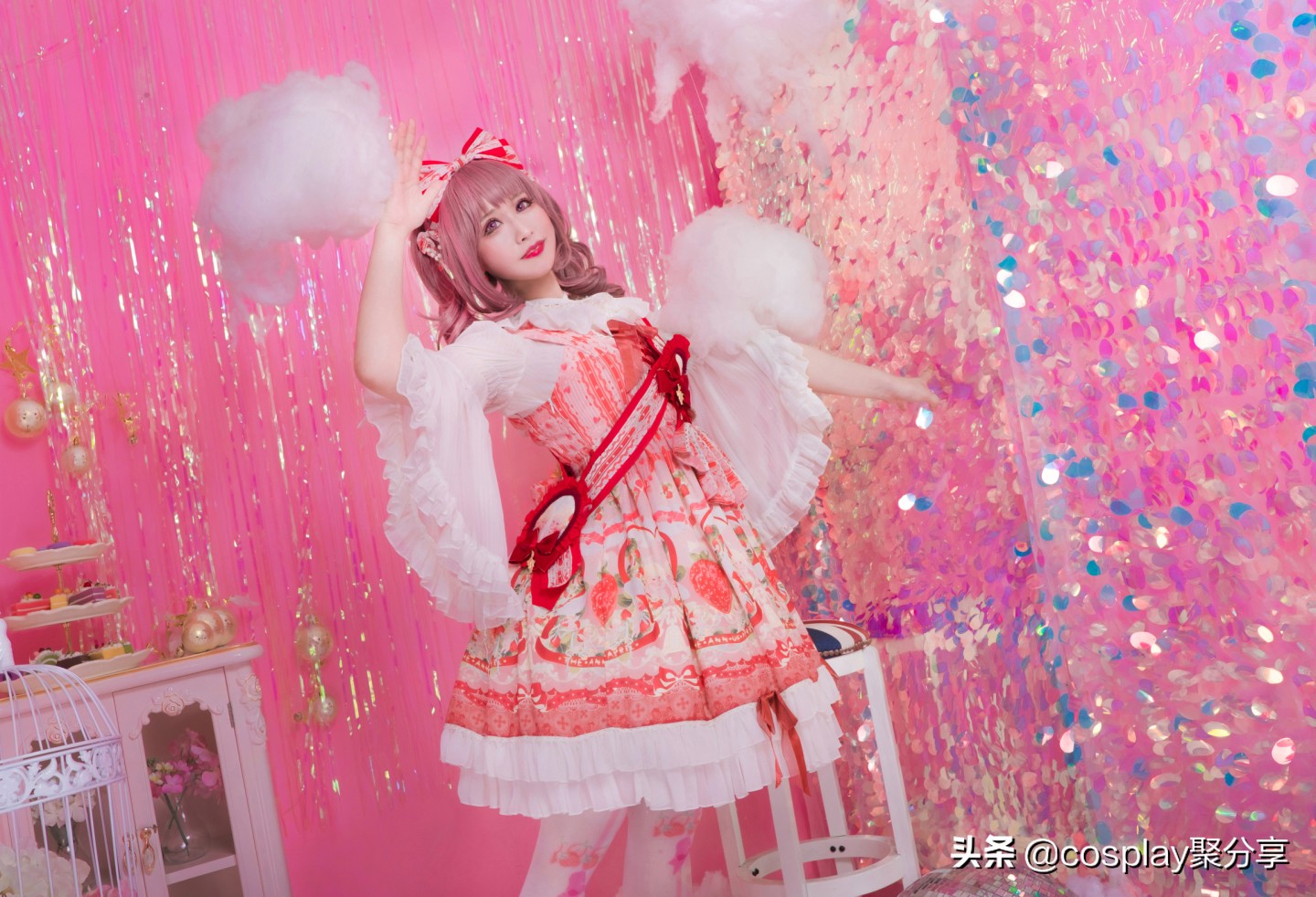 lolita华丽夏季,春季lolita紫色