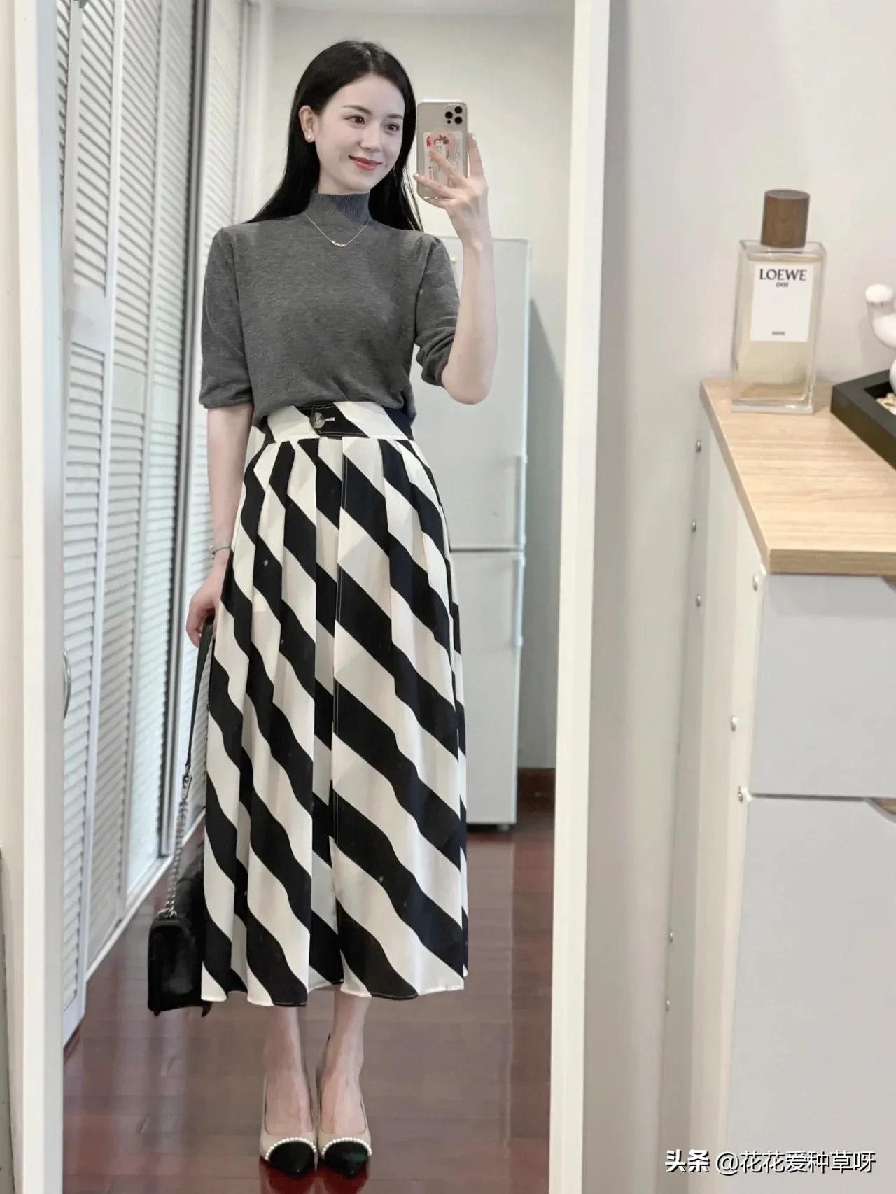 初秋韩国温柔风小姐姐穿搭,深秋成熟韩系穿搭女士