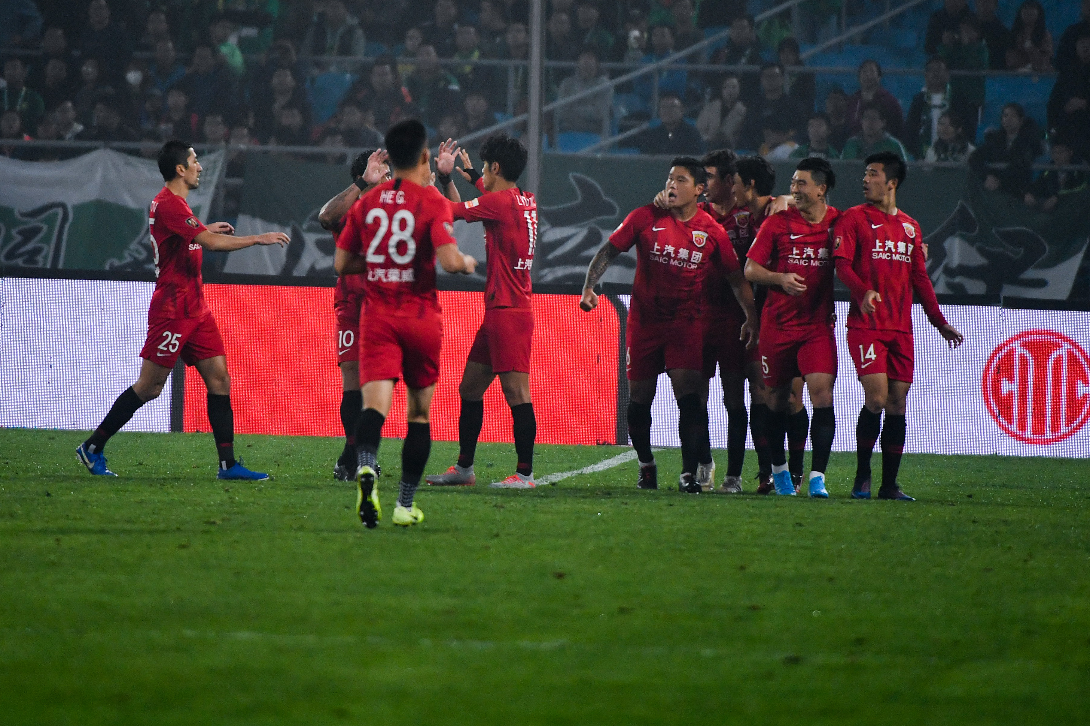 上港对恒大赛程,上海上港对阵广州恒大首发