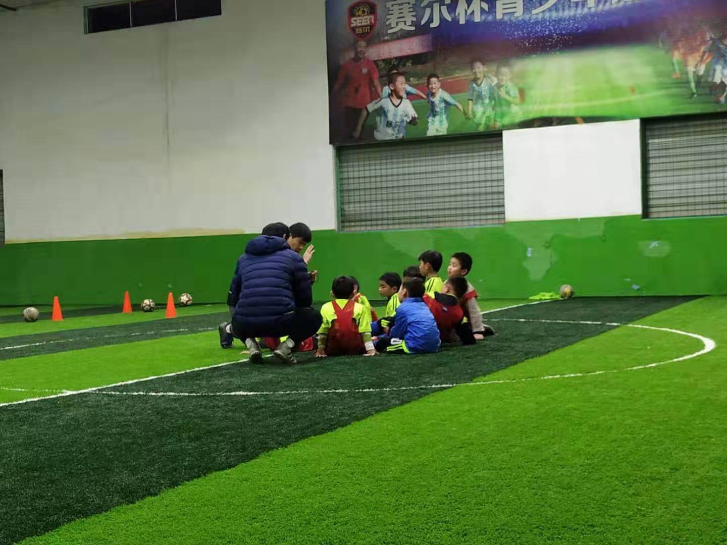 2月22日教学日记——低年龄组新学期首训以适应性训练为主