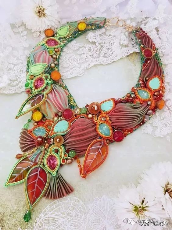 绸带编织花样大全,散珠子手工串珠教程