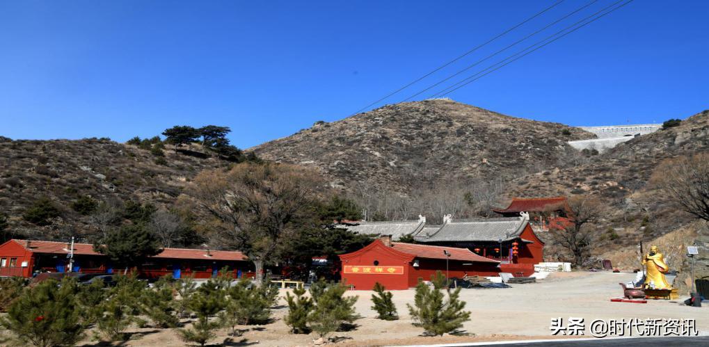 灵丘猫山寺冬季风景,大美灵丘