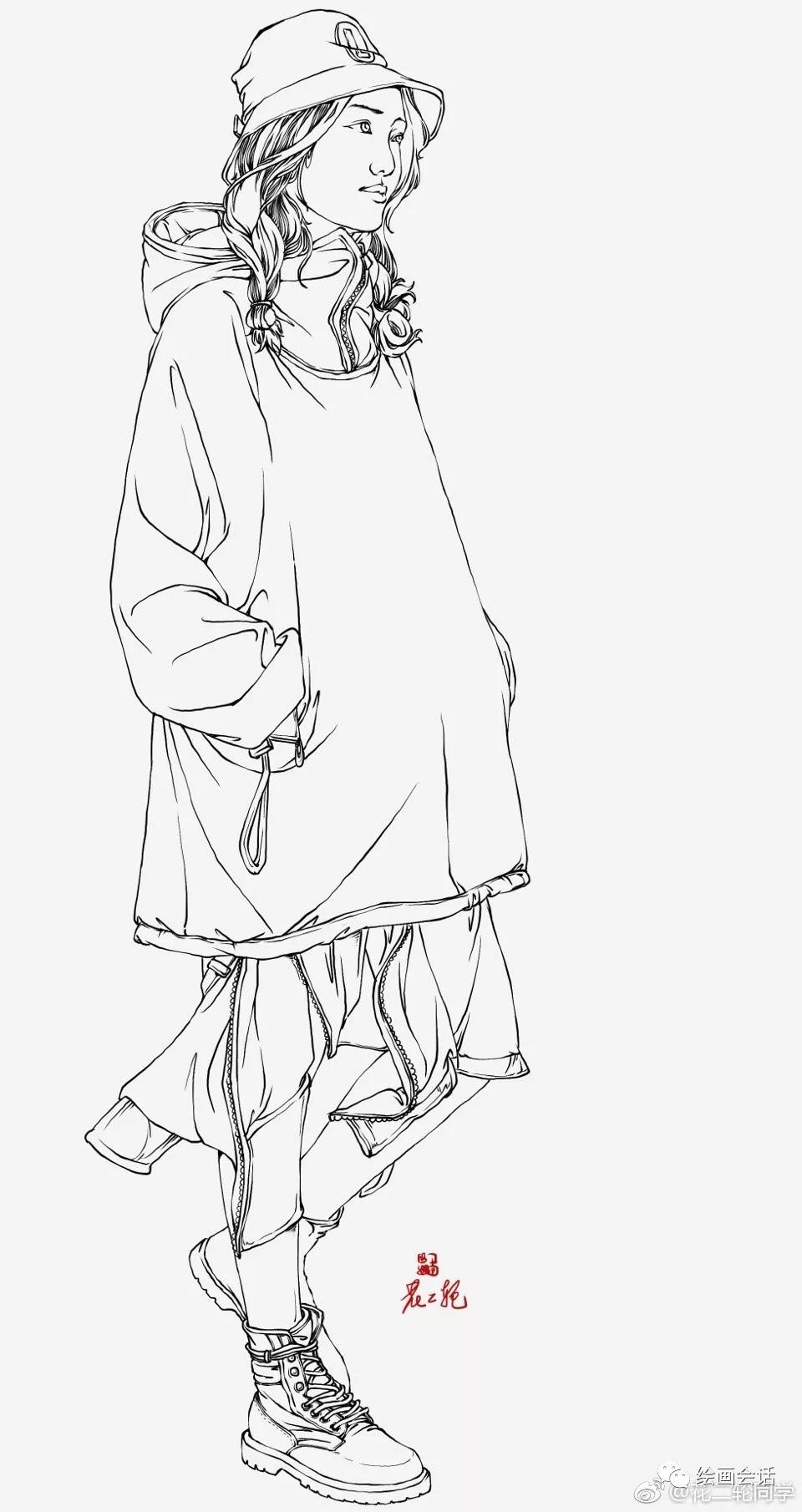 简单钢笔山水速写临摹图片,钢笔速写临摹推荐