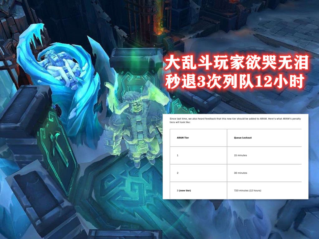 lol秒退12小时后再秒退,lol秒退要等12个小时重置