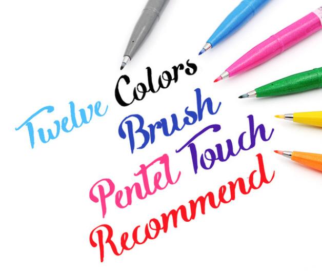 马克笔做手帐不用贴纸不用胶带,做手帐不用贴纸只用马克笔和笔