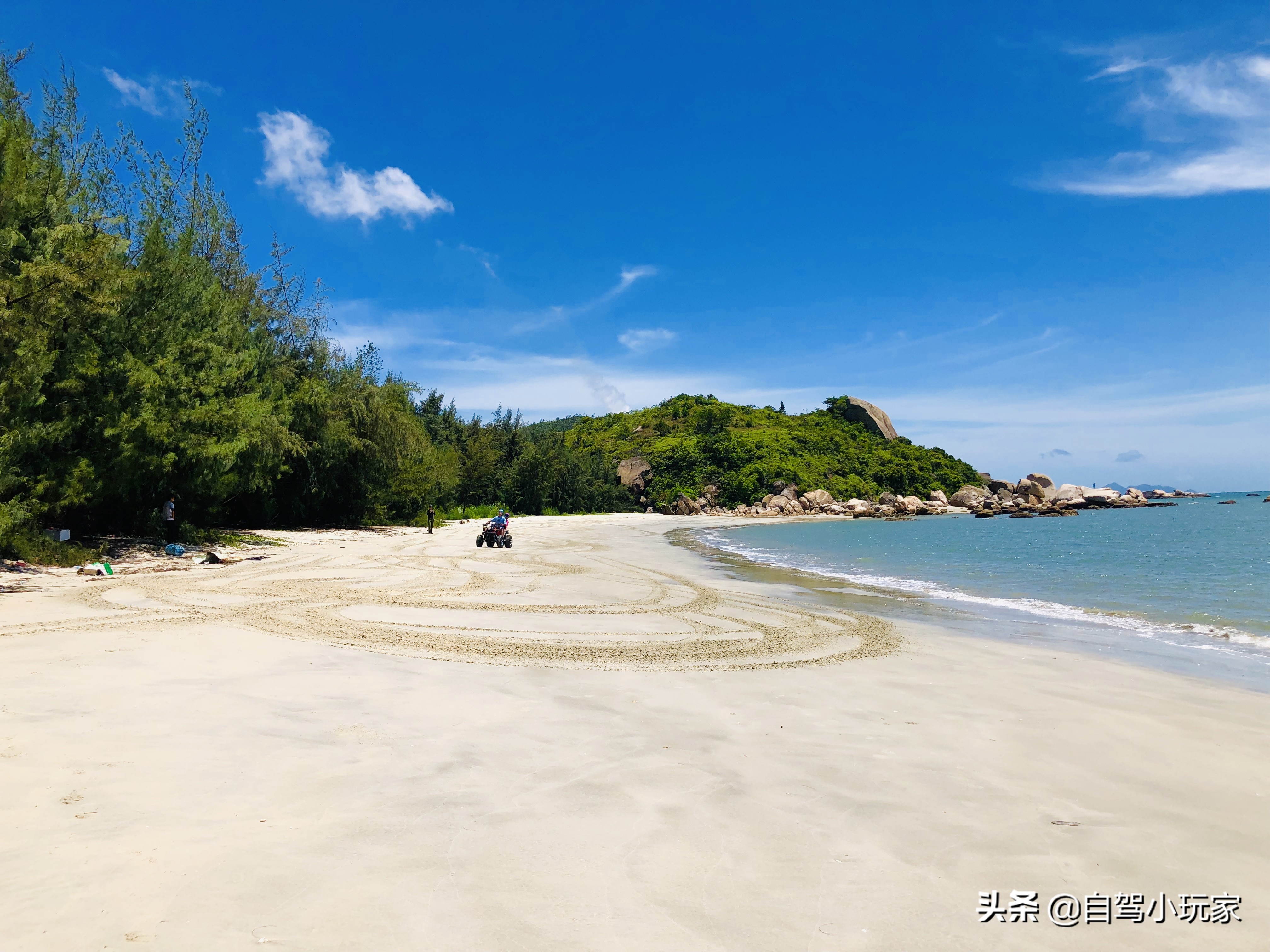 惠州最美礁石海滩,惠州最干净的沙滩推荐