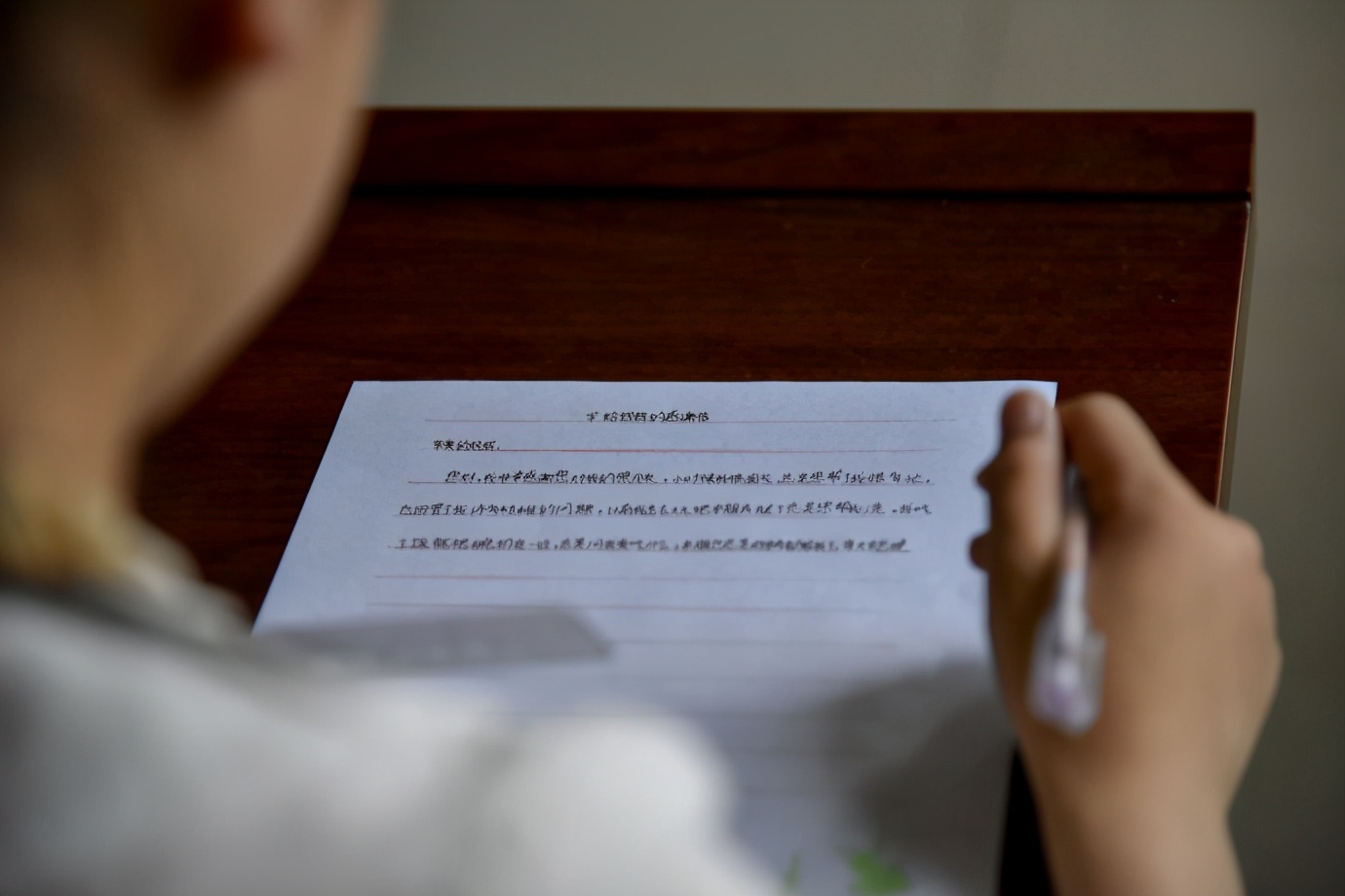 部编版四年级语文写信习作,人教版四年级上册语文习作七例文