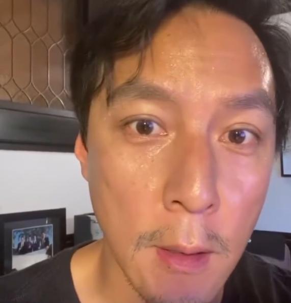 吴彦祖近照曝光面部松弛眼袋明显,吴彦祖45岁略显老态