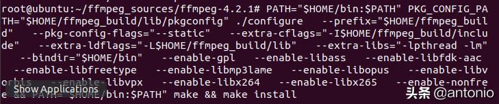 ffmpeglinux详细教程,ubuntu中安装ffmpeg