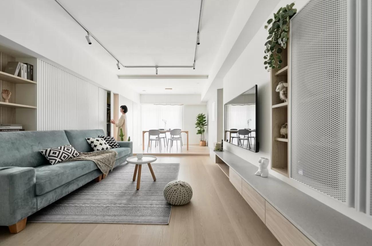 奶油原木风房间高级感配色,以原木为基调的奶油色日式温暖家