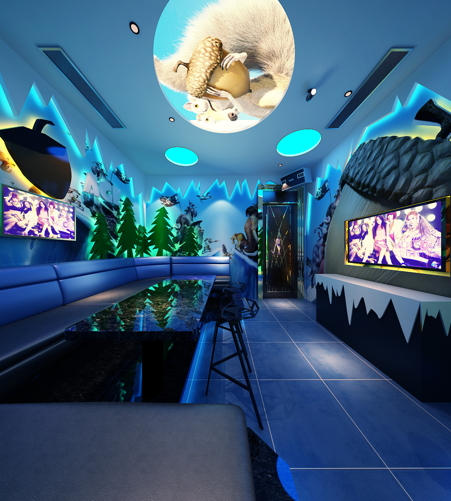 5个ktv包厢怎么设计,最简单ktv包厢设计