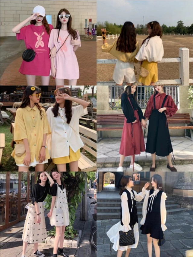 好看又平价的闺蜜装店铺,学生闺蜜装推荐