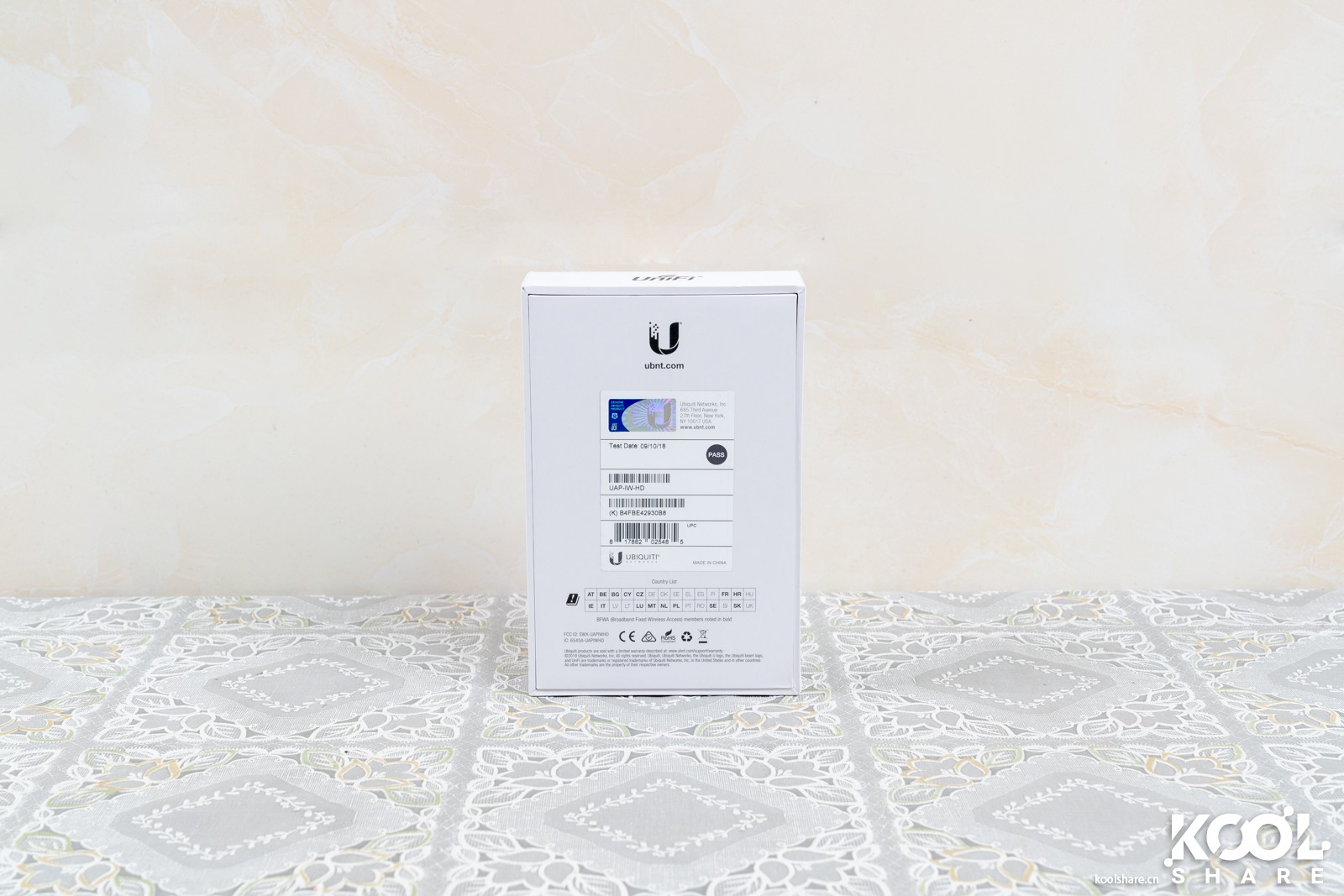 UBNTUAP-IW-HD86式面板AP开箱拆解评测