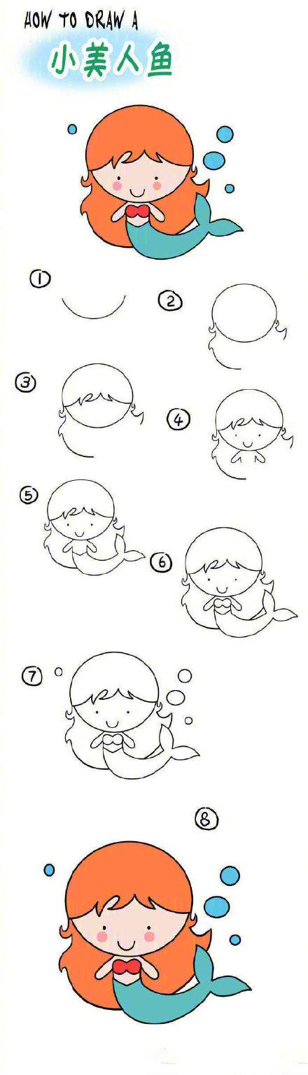 动物简笔画小猴子画法,简笔画动物可爱简单鳄鱼