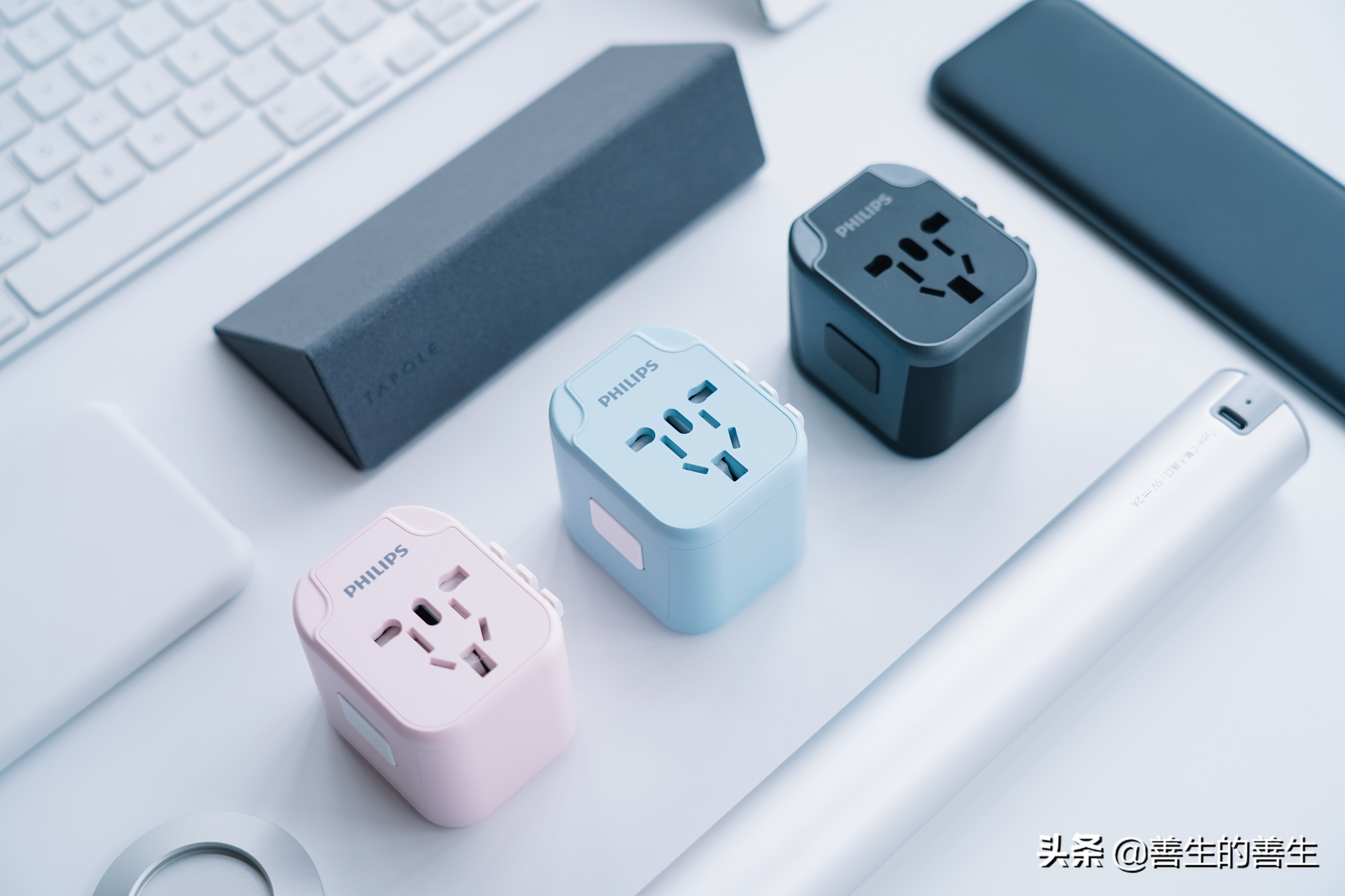 出国只带一个行李箱,飞利浦三脚usb插座评测